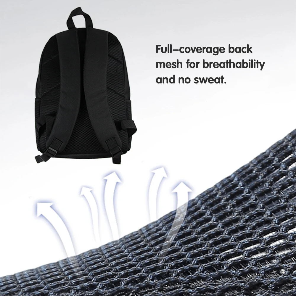 Backpack Simple Large Capacity Sports Travel Backpack Primary school School Leisure Backpack Tutorial Bag Storage bag