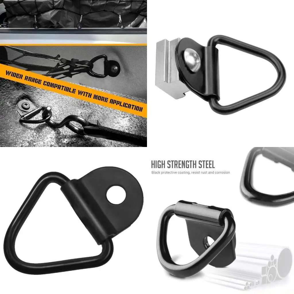 

J0MA Lashing V Ring Tie Down Anchors Heavy Duty Steel For Cargo Trailer Boat