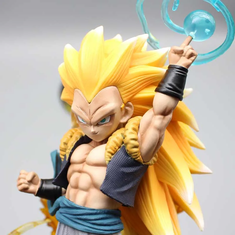 22CM Dragon Ball Z Gotenks Figure Pvc Action Figures GK Statue Collection Model Toy for Children Gifts