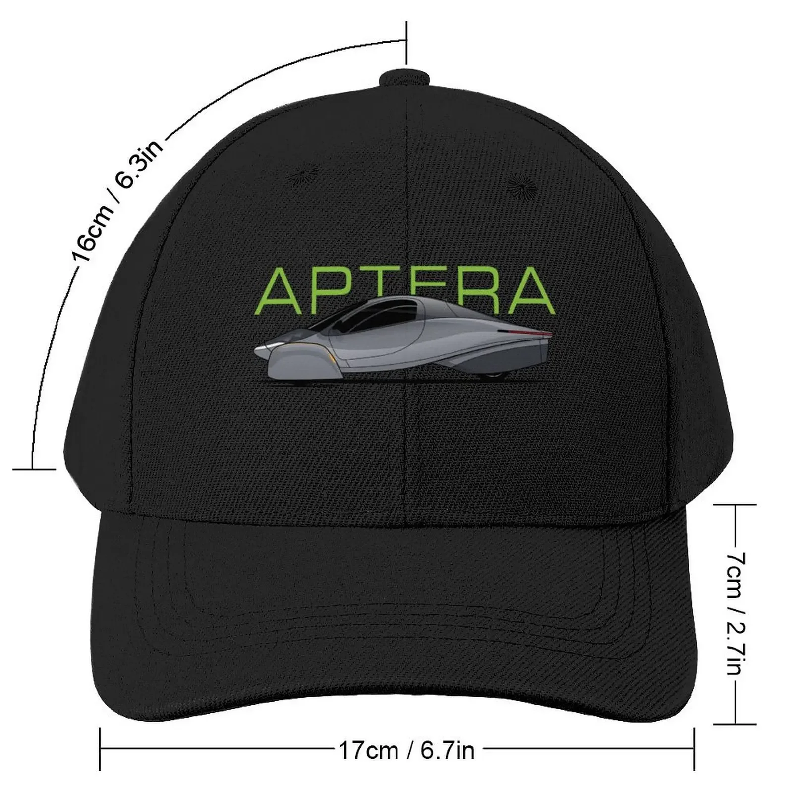 Aptera Gray illustration Baseball Cap foam party Hat Luxury Cap Bobble Hat Man Women's