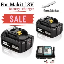 18V 12.0Ah for Makita Original With LED lithium ion replacement LXT BL1860B BL1860 BL1850 Makita rechargeable power tool battery