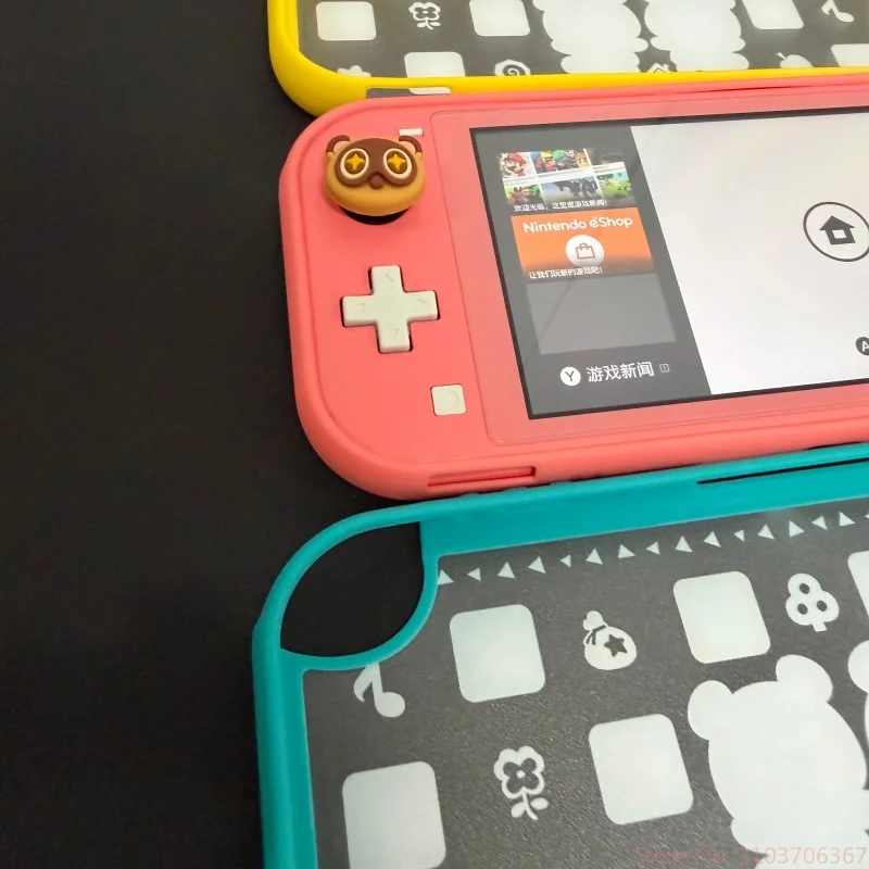 Original Switch Lite Protective Case Animal Crossing Theme Matte Half Wrap Shockproof Cover For Nintendo Switch Lite Accessory - view 4