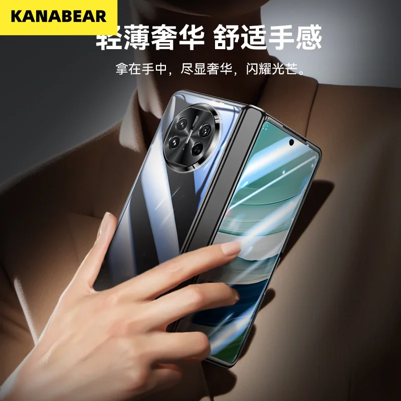 

For Huawei Mate X5 Ultimate Fold Case, New Ultra Thin Transparent Plating Cover, Full Shockproof Protective Shell