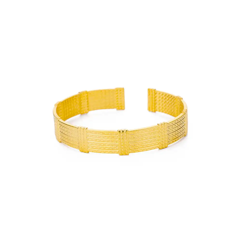 Retro Bangle Bracelet for Women Gold Color Stainless Steel Bracelet Bangles 2024 Luxury Couple Jewelry Freeshipping pulseras view 6