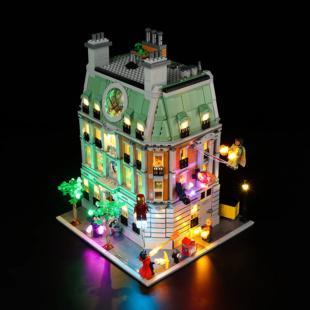 LED Light Kit For Sanctum Sanctorum 76218 Building Blocks DIY Children Education Toys Set (Not Included Blocks)