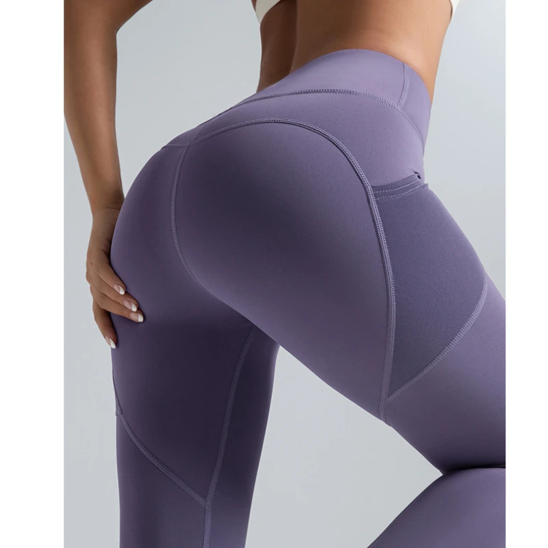 Nuovi Pantaloni Sportivi da Donna 2026, Leggings Aderenti per Fitness e Corsa, Pantaloni Yoga a Vita Alta Modellanti, Leggings con Tasche