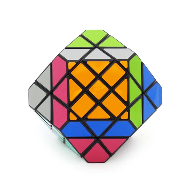 Limited Edition DaYan Gemstone 2x2 Generations Peed Smooth Cube Black and White Transparent Children and Adults' Puzzle Toy