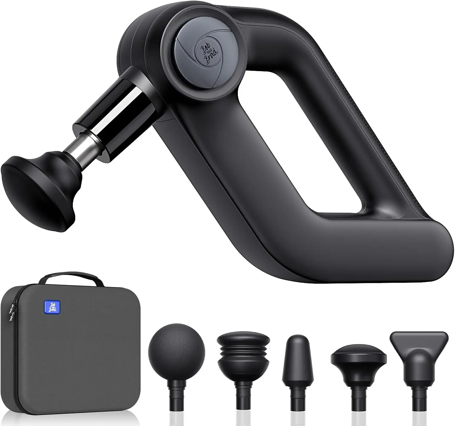 Pistola de masaje, potente pistola de masaje de percusión con potencia mejorada para atletas, gimnasio en casa, portátil para aliviar el dolor, terapia muscular