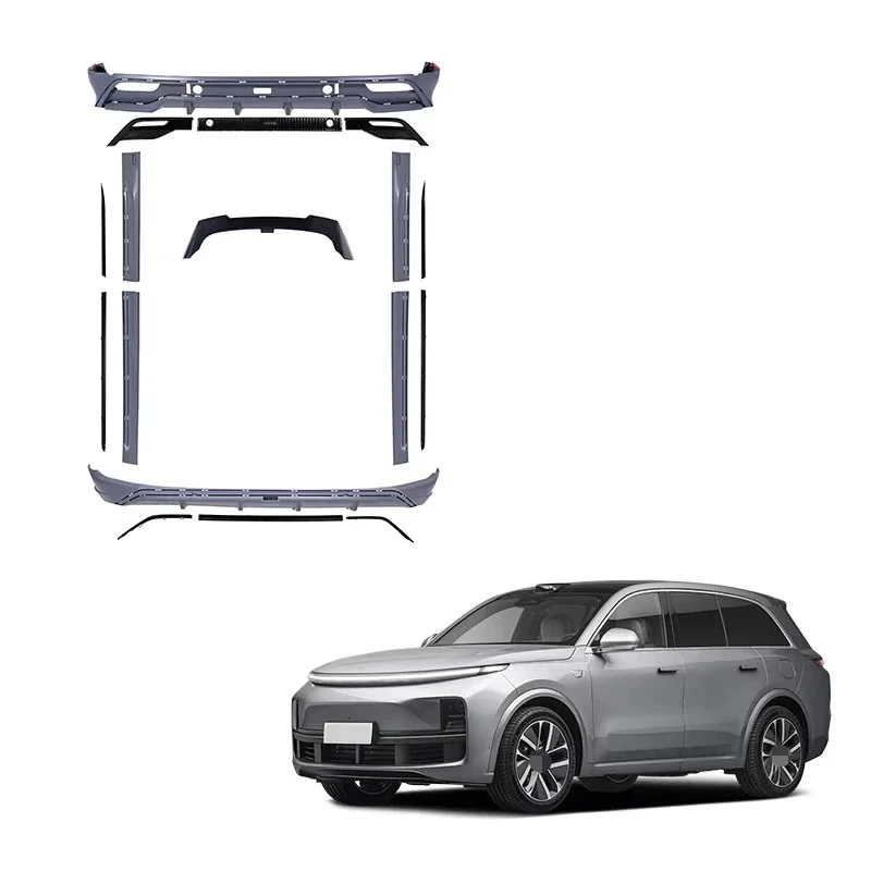 

For Lixiang L8 Sports Car Exterior Accessories Baking Paint Front Shovel Side Skirt With Spoiler