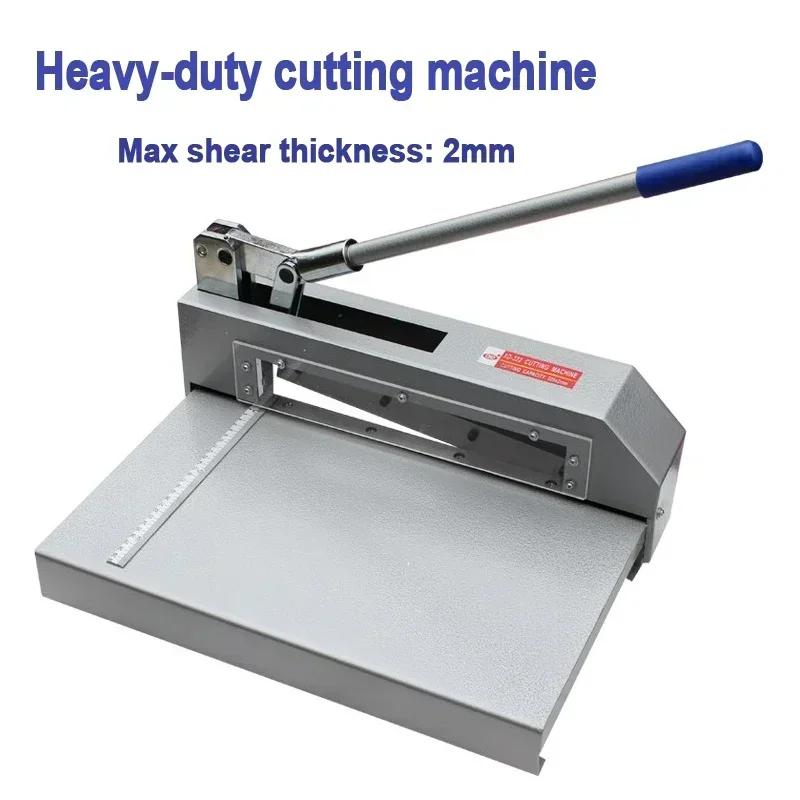 Strong Shearing cuting knife XD-322 Aluminum Sheet Cutter Heavy  PCB Board Polymer Plate Metal Steel Cutting Machine 1pc