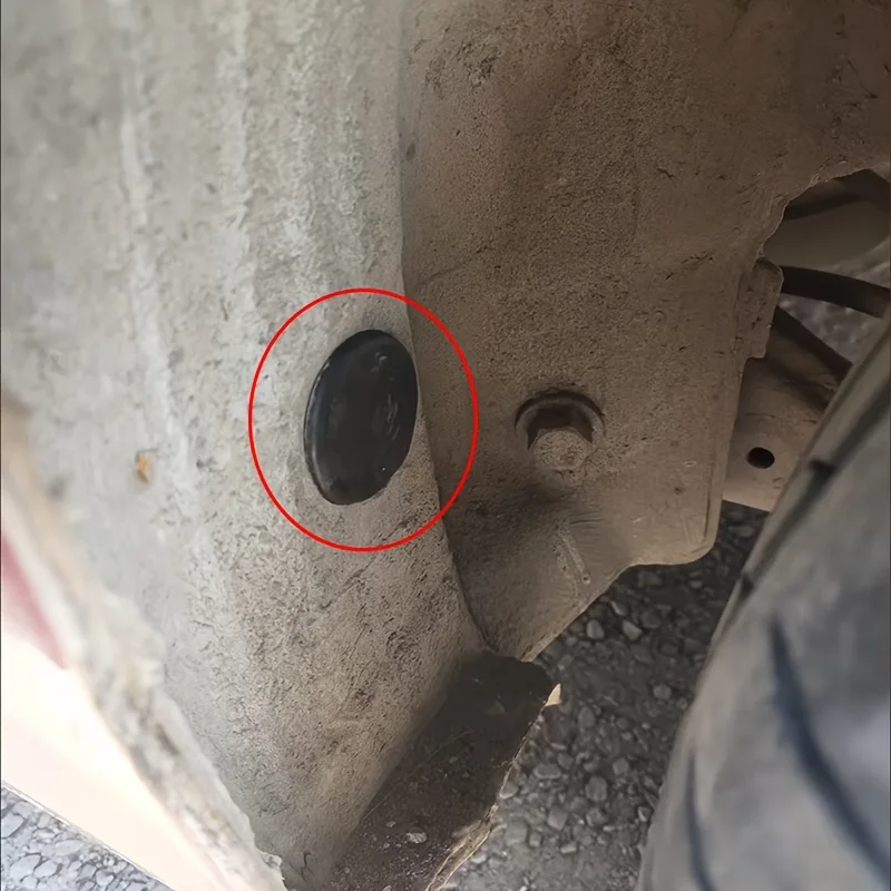 Fotografia 6: 4 pçs chassi do carro poeira plug parafuso automático buraco de vedação preto à prova dwaterproof água universal plug porta borracha plug peças automóveis