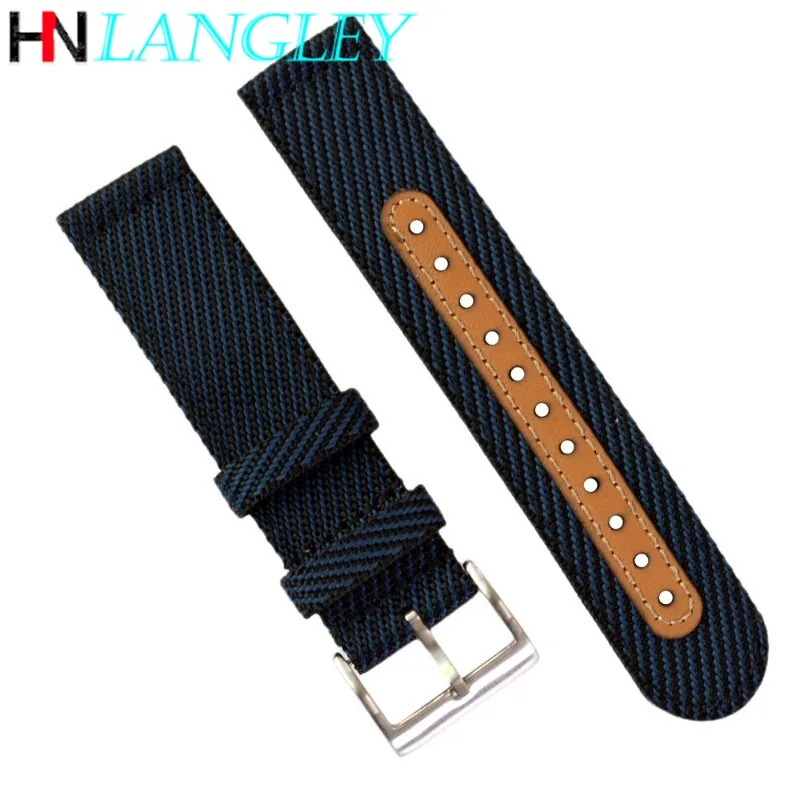 18mm 20mm 22mm Nylon Weave Watch Band Soft Belt Universal Bracelet Men Women Sport Quick Release Wrist Band for Huawei Watch gt3