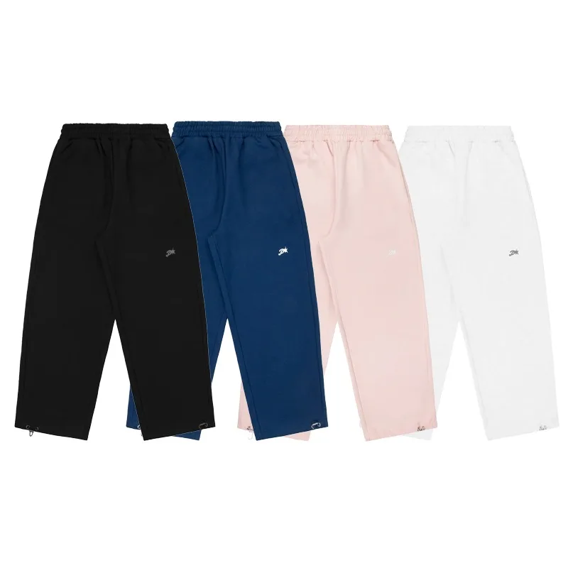 

Y2K DAY2DAY Casual Sweatpants Fashionable Star Embroidery Men Women Baggy Wide Leg Pants Retro Label Gothic Hip Hop Floor Pants