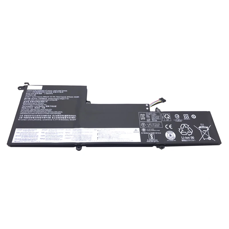 LMDTK New L19M4PF4 41CP6/51/90 15.36V 60.7WH Laptop Battery For Lenovo YOGA Slim 7-14ARE 7-14ITL Series L19D4PF4 L19C4PF4