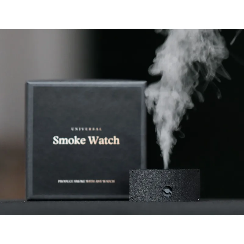 Smoke Watch Magic Prop Tricks Wireless Trigger Smoke Device Compatible with Normal Watches Close Up Magic Gimmicks Professional