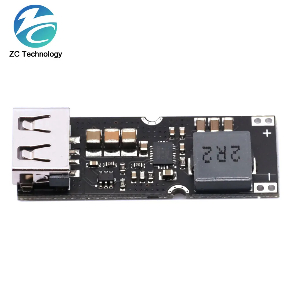 Single Cell Lithium Battery Boost Power Module Board 3.7V 4.2V Liter 5V 9V 12V USB Mobile Phone Fast Charge QC2.0 QC3.0 TPS61088