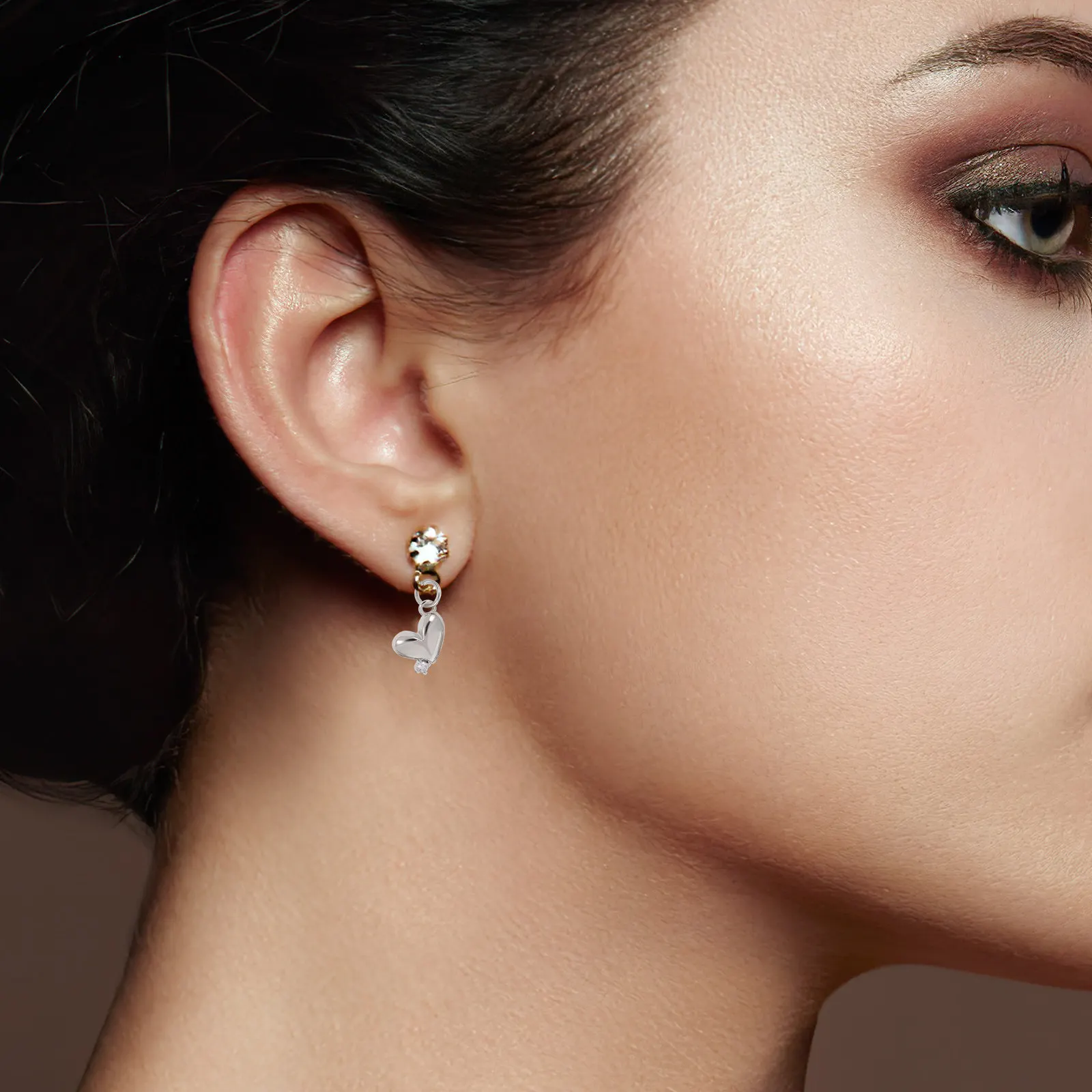 

5Pcs Heart Charms for DIY Jewelry Making Heart Pendant Craft Supplies Decorative Charms for Necklace Bracelet Earring Crafting