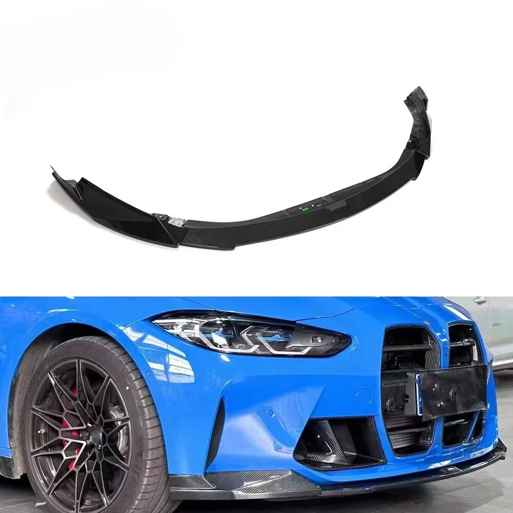 For BMW G8x G80 M3 G82 G83 M4 Competition 2021 2022 Prepreg Carbon G80 M3 Front Diffusion Lip