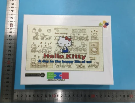 Cute Cartoon Hellokitty Wooden Puzzle for Girls and Children, Brain Burning Puzzle Game Decoration Preferred Holiday Gift