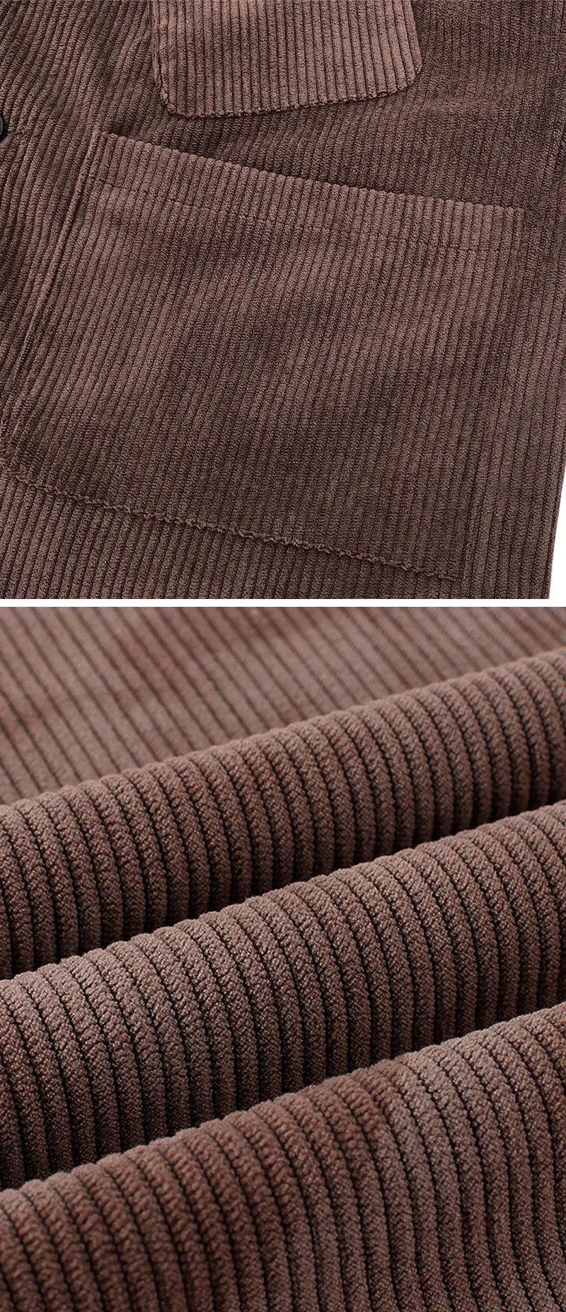 Herren Britische Vintage Cordweste mit V-Ausschnitt, mehreren Taschen, einreihig, lässige ärmellose Weste in verschiedenen Farben – Detail 6