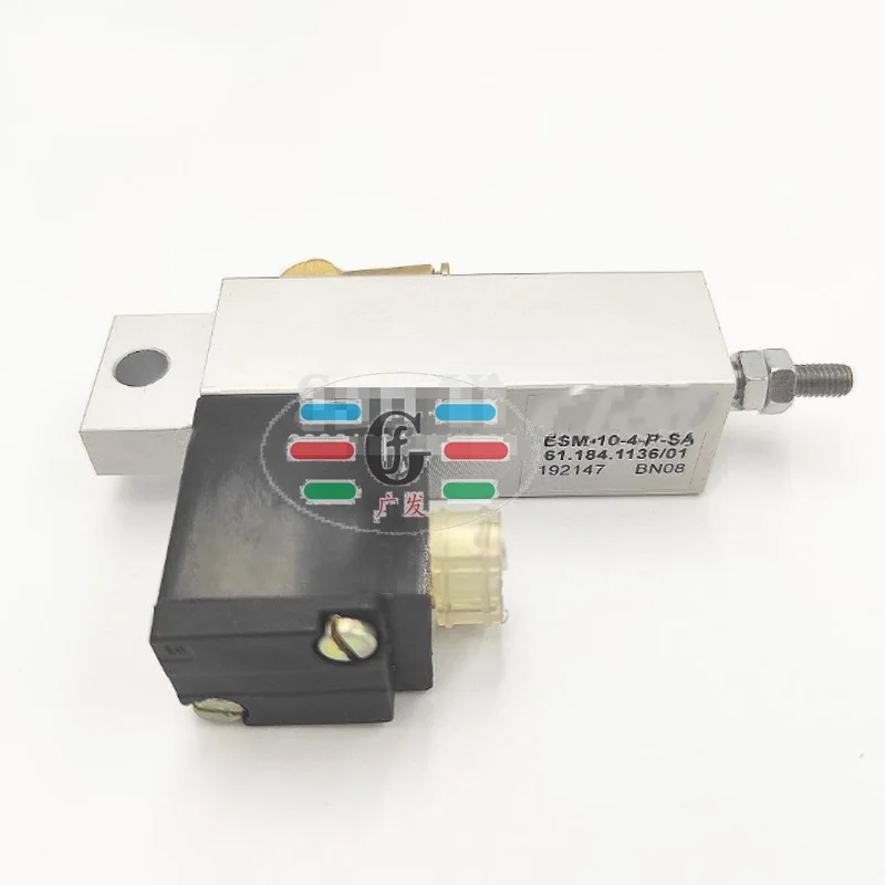 

2 Pieces/lot High Quality 61.184.1136 Solenoid Valve From GrandFa Printing