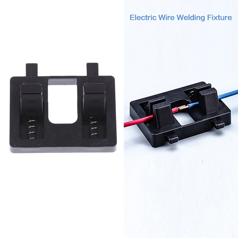 

1pc Electric Wire Welding Fixture Holding Power Stabilizing Wire Holder Anti-Slip Dual Clamps Soldering Tool Accessories