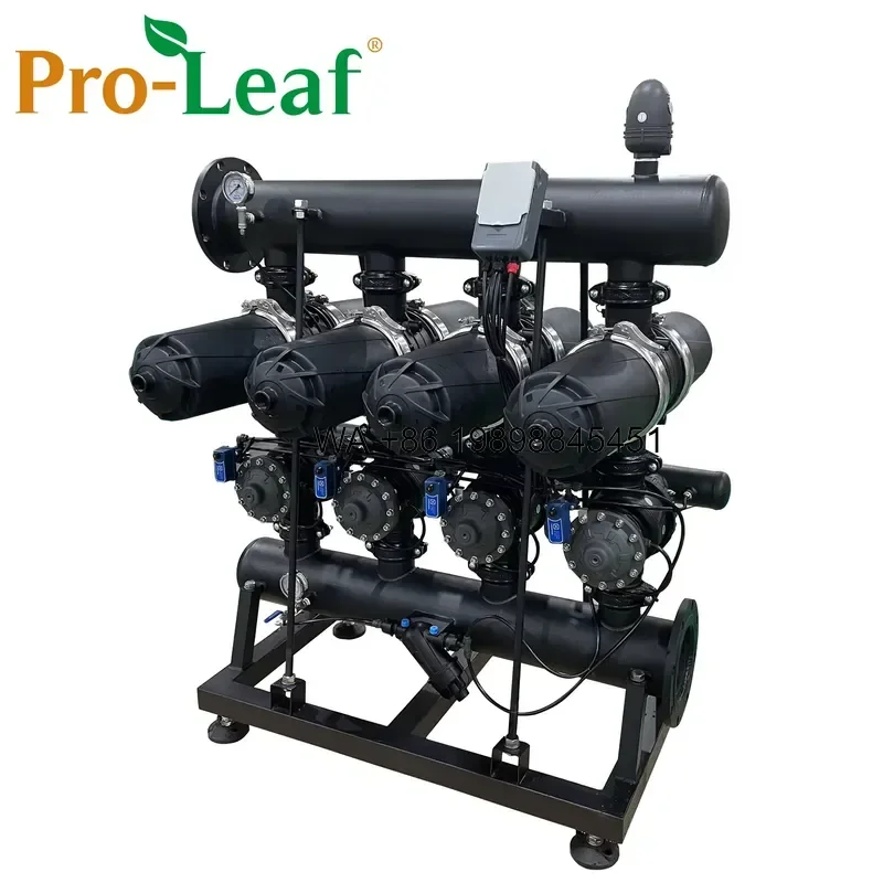 Wmwmnu for Greenhouse Automatic Filtration System Backwash Disc Water Filter for Agriculture Irrigation
