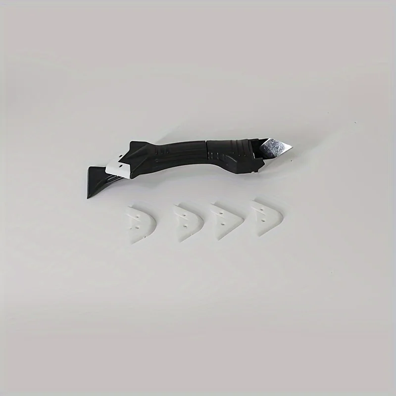3 In 1 Silicone Scraper Sealant Smooth Remover Tools Set Caulking Finisher Smooth Grout Kit Floor Mould Removal Hand Tools Set