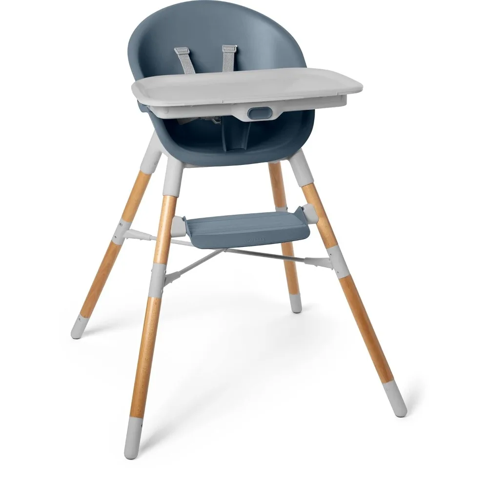 

Baby High Chair 4 in 1 Convertible High Chair, EON, Slate Blue