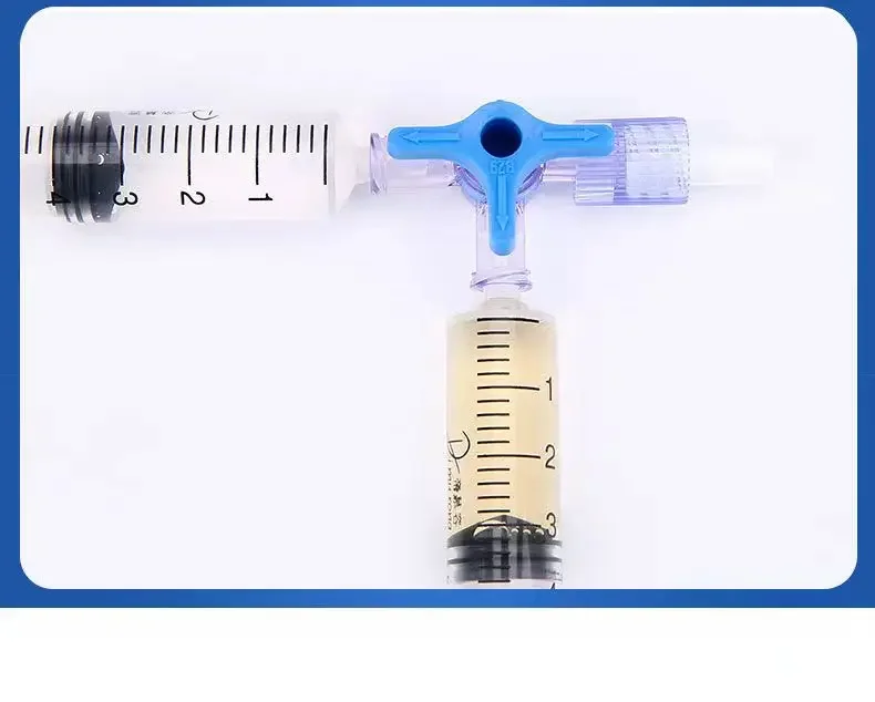 Pet Animal Cat Dog Infusion Drainage Extension Tube Three Ways Valves Luer Connector 10cm 4.0mm Care Clinic Tools Supplies 10PCS