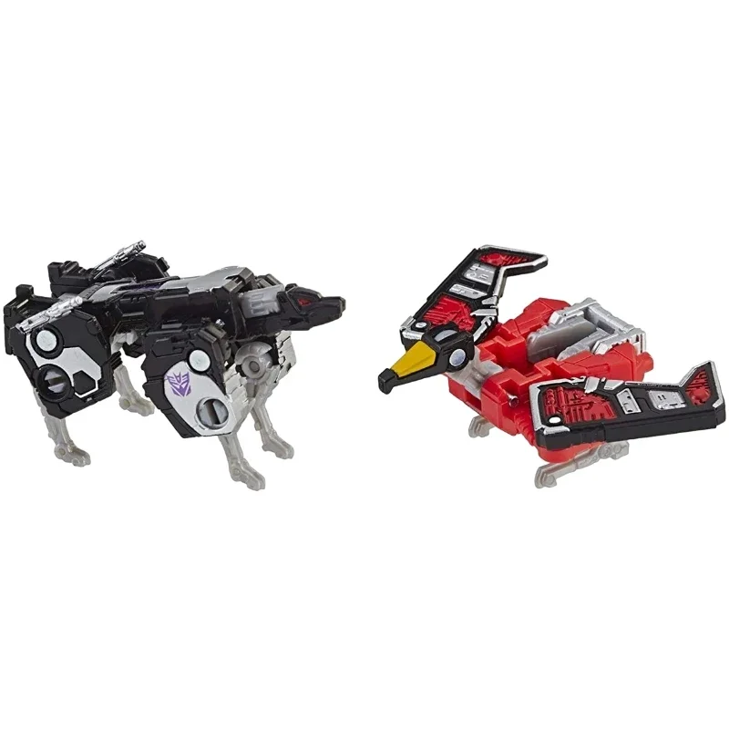 New Takara Tomy Transformers Toy War for Cybertron Siege WFC-S18 Laserbeak＆Ravage Action Figure Robot Toys Gifts Anime Figures