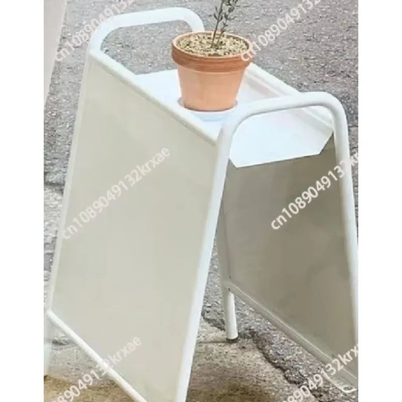 Custom Wrought Iron Floor Standing Signboard, Outdoor UV Printed Billboard for Coffee Shop