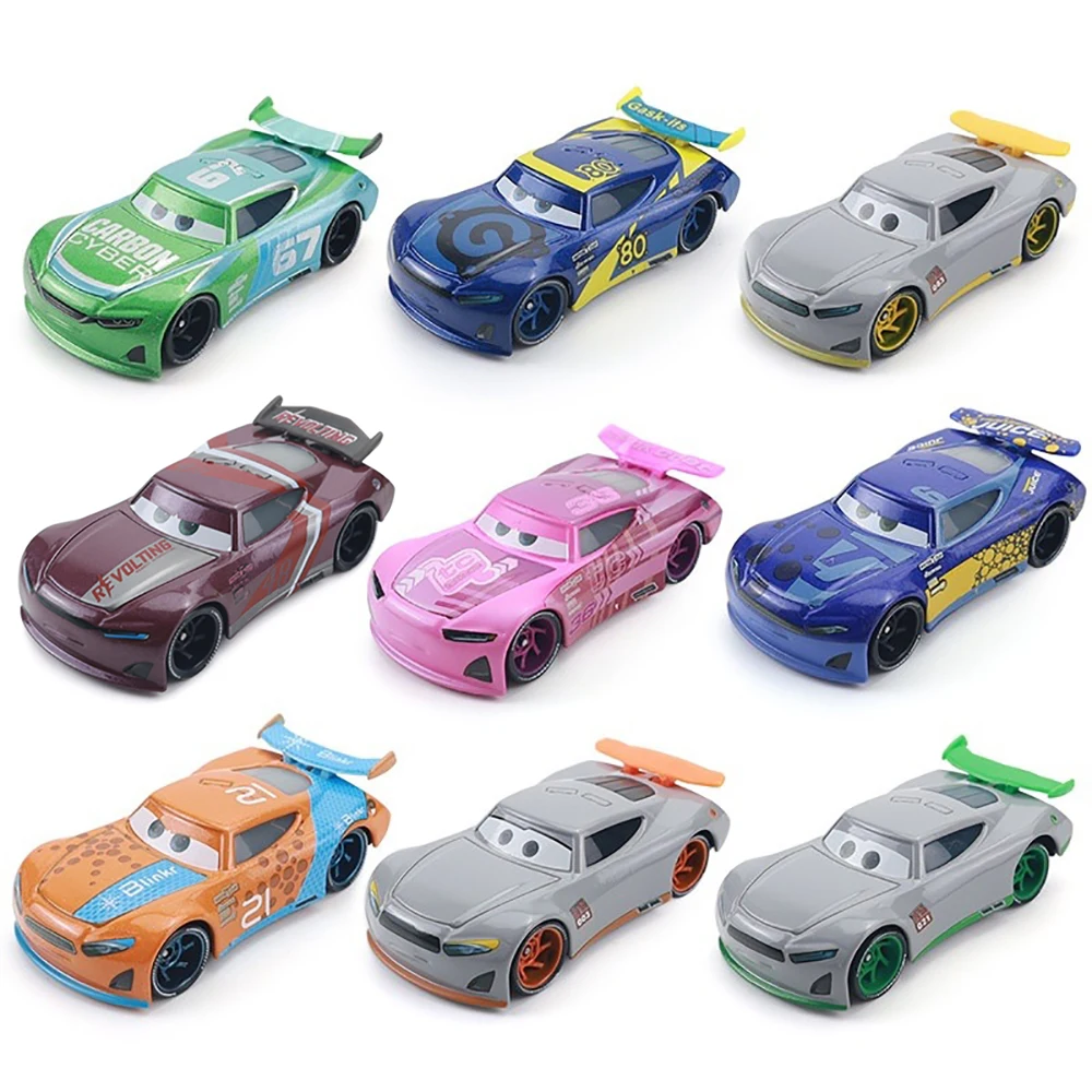 Cars Next-Generation Racing Driver Rich Mixon Aaron Clocker Dan Carcia Jim Reverick The Piston Cup Racing Series Toy Cars