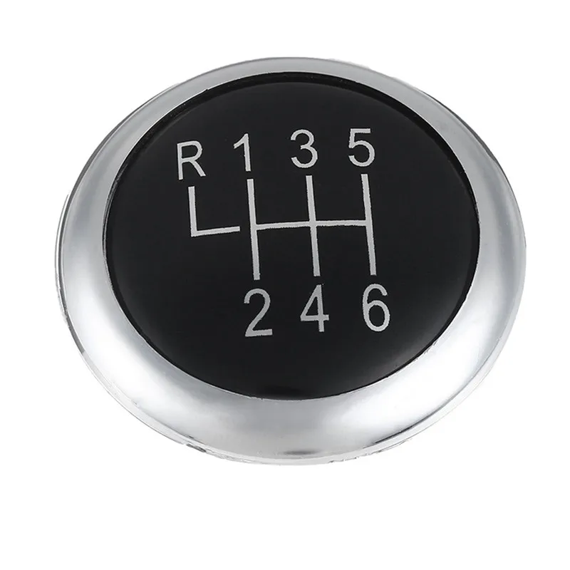 

New 6-Speed Gear Knob Cap Chrome Badge For Passat 2005-2014 3C0711144A