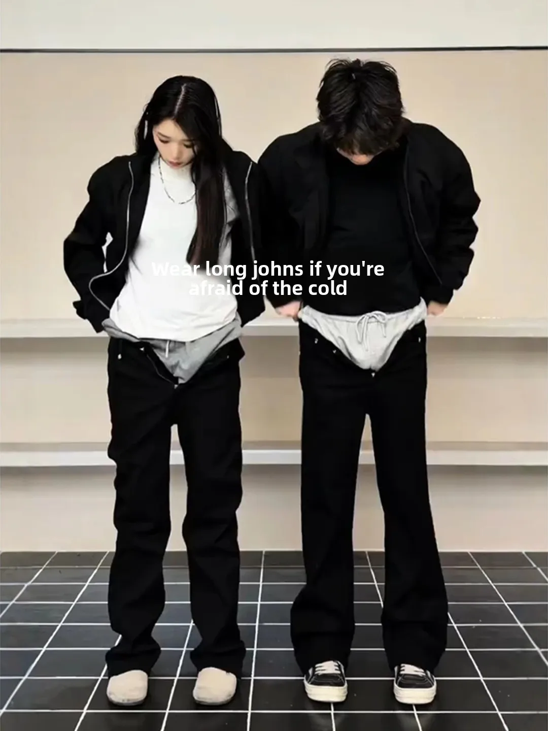 

Bla Thiened Fce Lined Bootcut Jeans Men's Straight Leg Pants Slimming Not Puffy Elastic Cleanfit Jeans Casual Wear