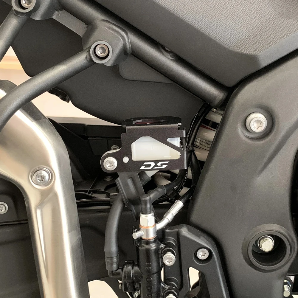 Para voge ds525x ds625x ds800x 525 625 dsx 800dsx rally motocicleta reservatório de fluido freio traseiro capa guarda protetor acessórios