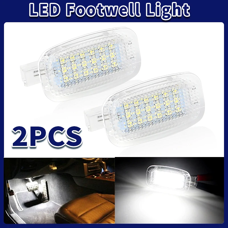 

LED Luggage Compartment Interior Light Error Free White Vanity Mirror Light Courtesy Door Lamp For Benz W169 W204 W212 W221 W216