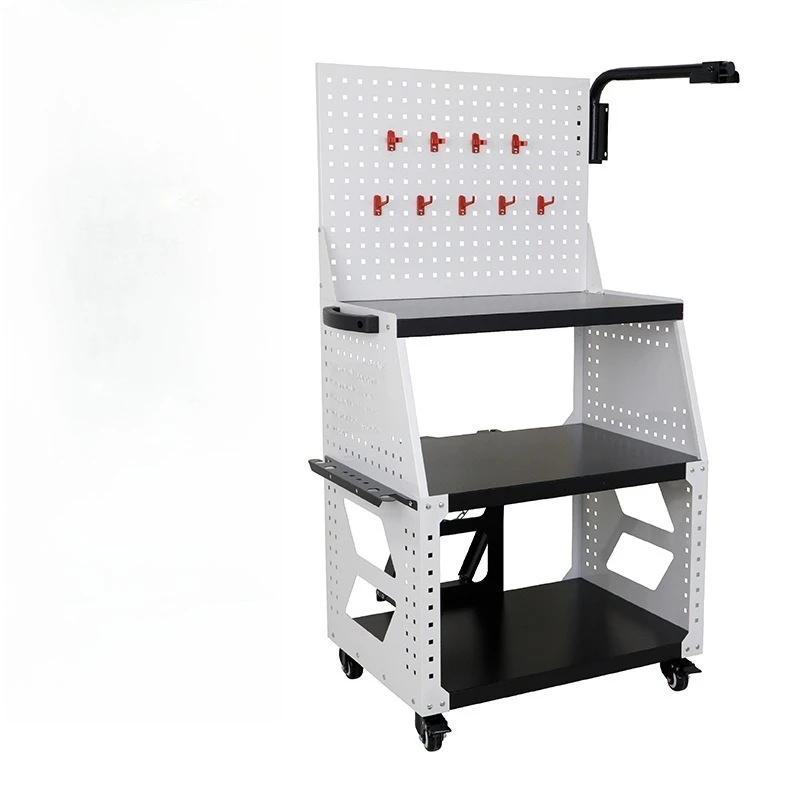 Sheet metal repair and shaping welding machine Tool car Auto repair workshop Multi-layer tool box Cabinet storage rack