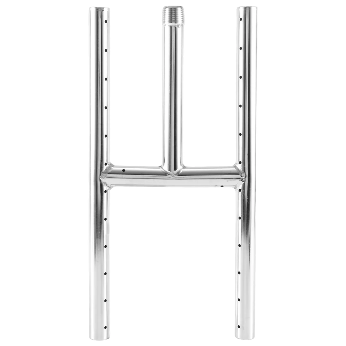 【Home-Tools!】304 Stainless Steel Fireplace and Fire Pit H-Burner Replacement Parts, 12-Inch By 6-Inch