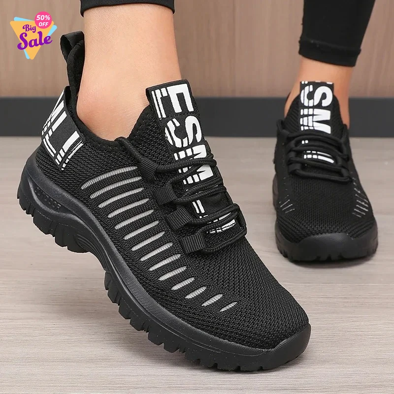 

2026 Fashion Mesh Running Shoes Men Women Breathable Lightweight Cushioned Sole Sports Gym Outdoor Training Sneakers Quick Dry