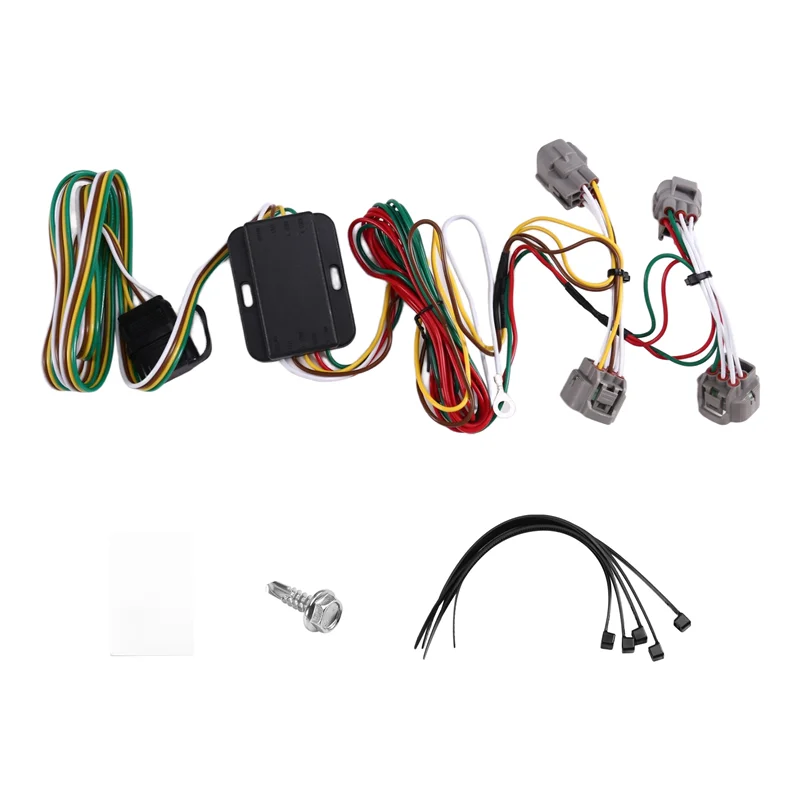 

AR-For Toyota Tacoma T100 Hilux Compatible 4 Pin Towing Harness Trailer Wiring Harness 55513