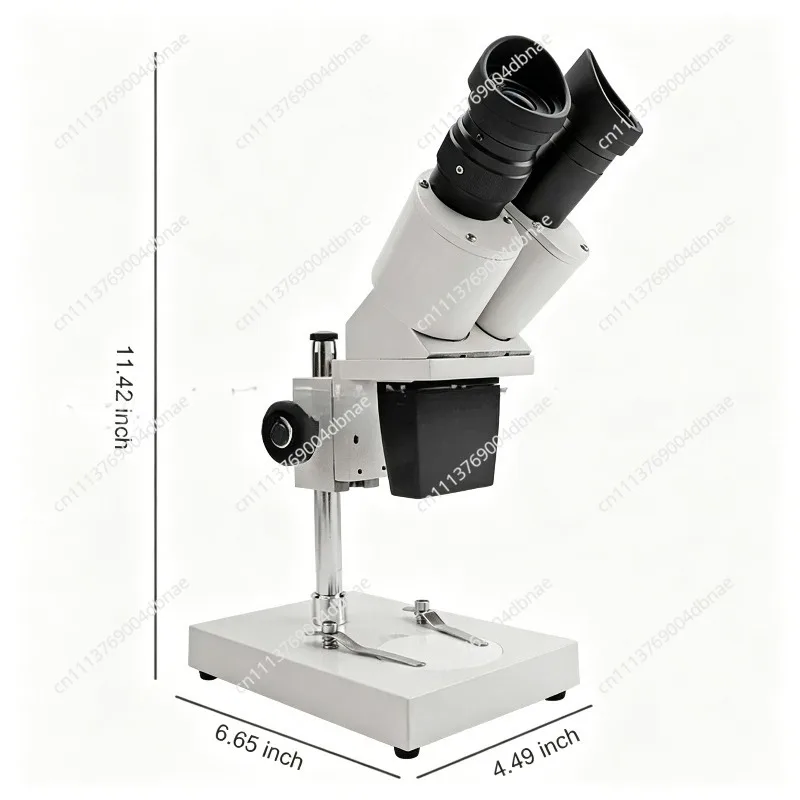 Stereo Microscope S-20-P Magnification Stereo Microscope for Electronics Soldering Repair Inspection