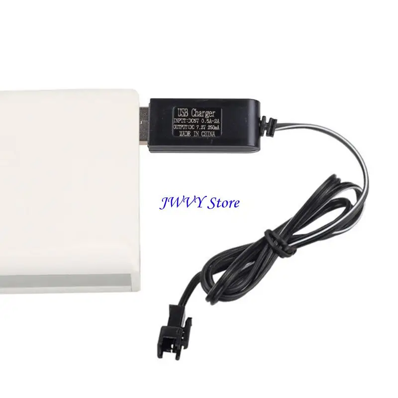 573A 7.2V USB Power Cable Ni-Cd Ni-MH Batteries Pack Plug Power Adapter