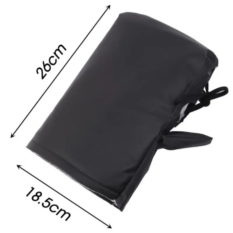 Motorcycle Scooter Thick Warm Handlebar Muff Grip Handle Bar Muff Rainproof Riding Protective Winter Warmer Thermal Cover Gloves