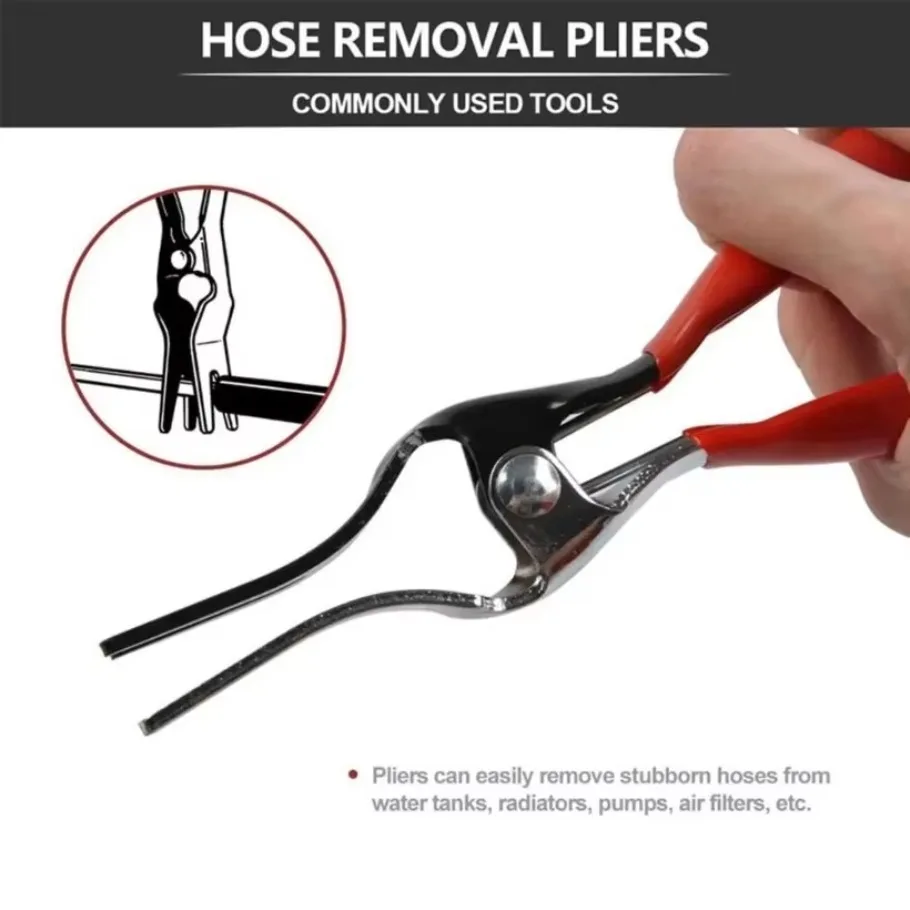 Hose Removal Pliers Car Oil Pipe Separation Pliers Pipe Buckle Removal Tool Fuel Pipe Separator Pliers 1x