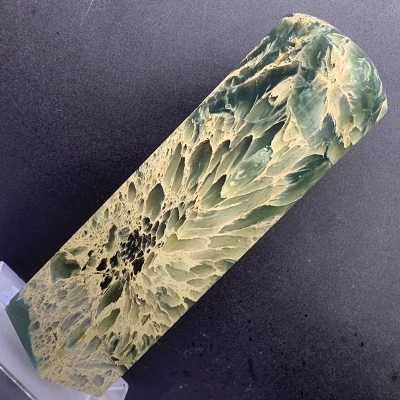 

Exquisite Yunnan Peacock Green Plain Chapter (Peacock Feather) 3/3/13. 2cm Calligraphy Seal Carving Chapter