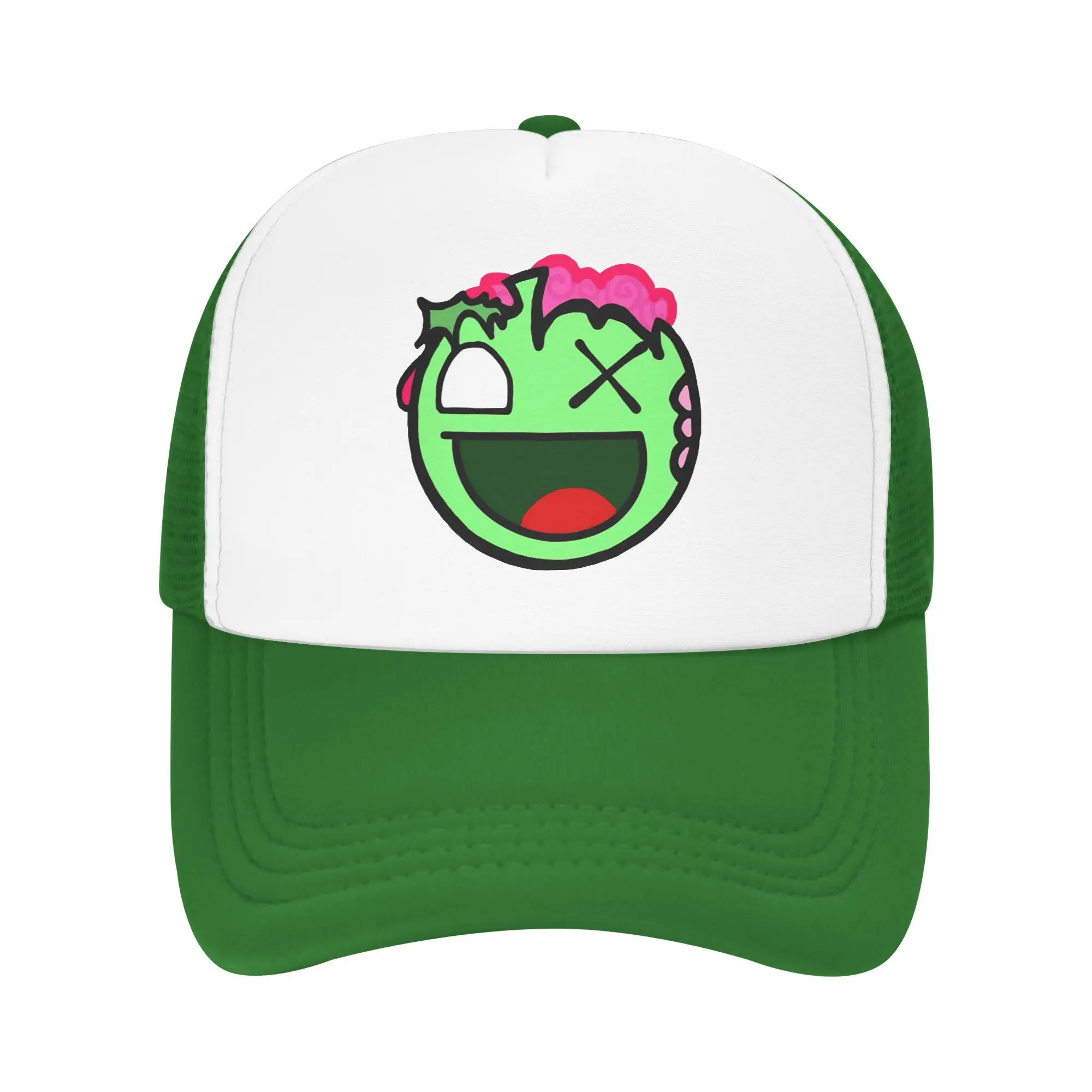  Beach Epic Face Vampire Trucker Hat For Man Woman Breathable Cooling Mesh Side Hats Caps Adjustable Fit For Casual Wear