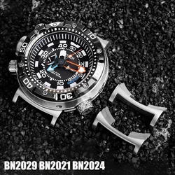 22MM BN2021 Metal Adapter Watch Connector For Citizen BN2029-01E BN2021-03E BN2024-05E Stainless Steel Lug Watch Strap Adapters