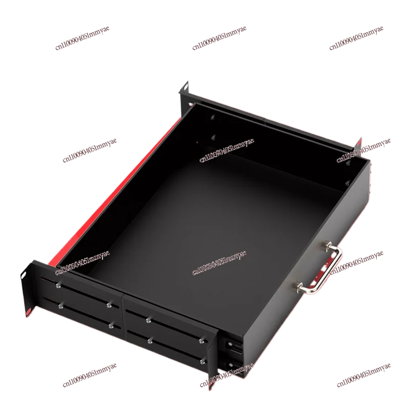 1U/2U/3U Cabinet Drawer Air Case Power Amplifier Audio 19 Inch Computer Room Keyboard Mouse Drawer Metal