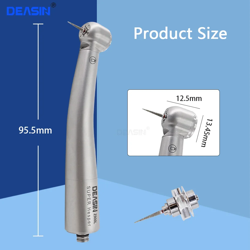 Den tal high speed air turbine fiber optic handpiece for NSK coupler air turbina handpiece optical fiber standard head Z900L